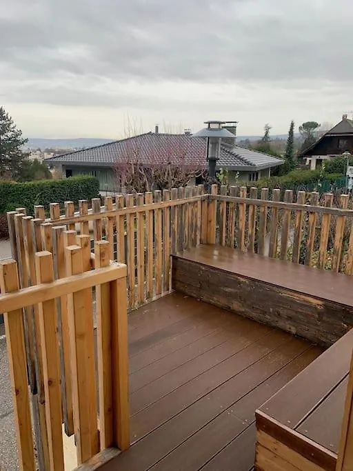 Charmante Maisonnette Avec Terrasse Et Jolie Vue - 5 Min A Pied Du Lac Annecy Apartment